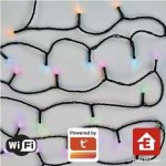 EMOS GoSmart LED vánoční řetěz 18 m venkovní i vnitřní RGB programy časovač wifi – Hledejceny.cz