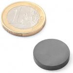Feritový magnet kotouč Ø 20 mm, v. 3 mm, síla 400 g – Zboží Mobilmania