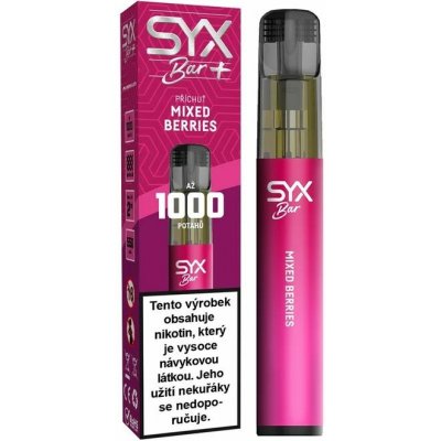 Syx Bar Mixed Berries 16,5 mg 900 potáhnutí – Hledejceny.cz