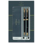 Parker Sonnet Black GT sada plnicí pero a kuličková tužka 1501/8893371 – Zboží Živě