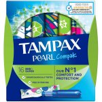 Tampax Pearl Compak Super tampony s aplikátorem 16 ks – Zboží Dáma