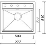 Sinks ACRSO56051050 SOLO 560 Sahara – Hledejceny.cz