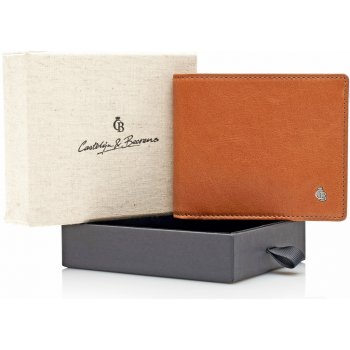 Castelijn & Beerens Pánská kožená peněženka v dárkové krabičce 804192 koňak
