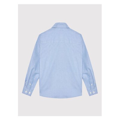 Tommy Hilfiger košile Oxford KB0KB06964 světle modrá – Zboží Mobilmania