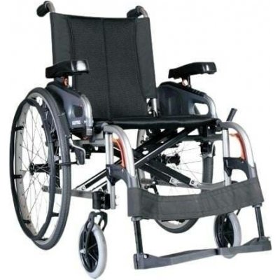 FLEXX KM-8022 Mechanický odlehčený vozík šířka sedačky 46 cm – Zboží Dáma