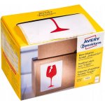 Avery Zweckform 7251 Výstražné etikety 74x100mm 200 ks bílá/červená – Sleviste.cz
