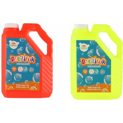 Koncentrovaná náplň do bublifuku 1:10 1 litr 2 barvy v kanystru – Zboží Dáma