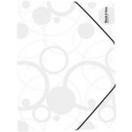 Karton P+P Sloha s gumou A4 Black and White bílá 2-587 – Zboží Živě