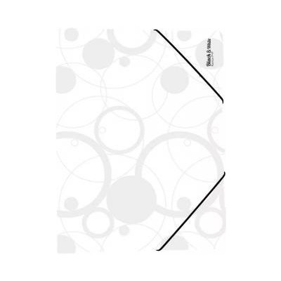 Karton P+P Sloha s gumou A4 Black and White bílá 2-587 – Zboží Živě