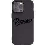Picasee silikonový černý obal pro Apple iPhone 15 Pro Max - Picasee - old logo - black – Zboží Mobilmania