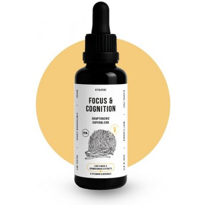 Vitalvibe Focus & Cognition Adaptogenic Superblend 60 ml – Hledejceny.cz