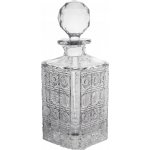 Royal Crystal Broušená láhev na whisky 800ml – Zboží Mobilmania