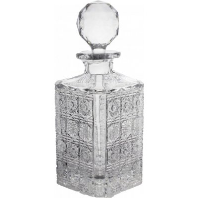 Royal Crystal Broušená láhev na whisky 800ml – Zboží Mobilmania