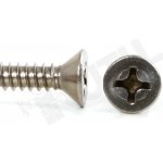 Šroub do plechu nerez A2, zapuštěná hlava, DIN 7982 - 6.3x70 – Sleviste.cz