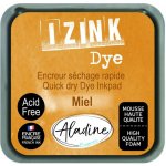 Aladine razítkovací inkoust IZINK DYE 8 x 8cm žlutá medová – Hledejceny.cz
