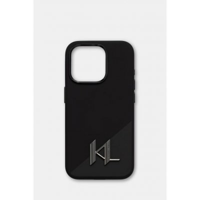Karl Lagerfeld Silicone Shadow Metal Initial MagSafe pouzdro pro iPhone 15 Pro černé (KLHMP15LSCMKMPCK) – Hledejceny.cz