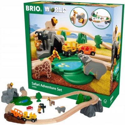 Brio 33960 Vláčkodráha Safari sada – Hledejceny.cz