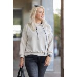 Italy Fashion dámská mikina LEONTÝNA černá – Hledejceny.cz