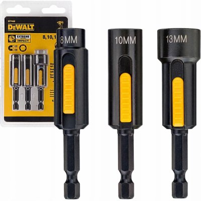 DeWALT Šroubovací nástavec se šestihranem 3ks, 8,10,13x75mm EXTREME IMPACT DT7460 DT7460 – Zboží Dáma