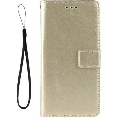 Pouzdro Shockproof Horse Texture Vivo X60 Pro zlaté – Hledejceny.cz