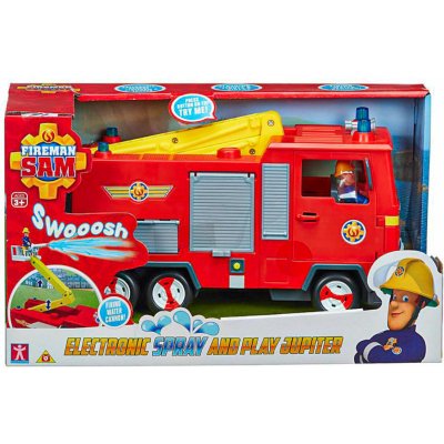 Character Options Požárník Sam Velké elektronické hasičské auto Jupiter – Zboží Mobilmania