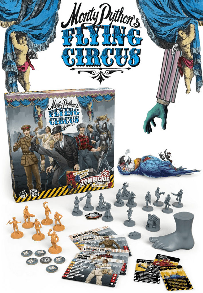 Cool Mini Or Not Zombicide: 2nd Edition Monty Python\'s Flying Circus: A Rather Silly Expansion