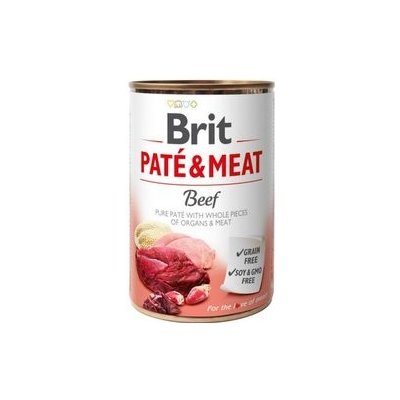 Konz.Brit Pate & Meat Beef 400g