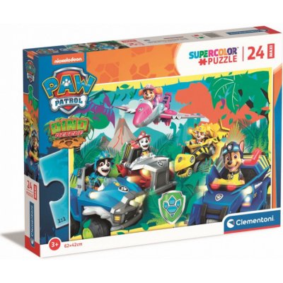 Clementoni Maxi Paw Patrol Tlapková patrola 24235 24 dílků – Zboží Mobilmania