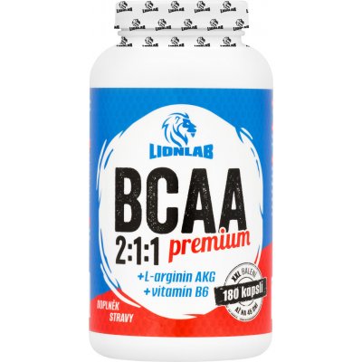 Lionlab BCAA 2:1:1 Premium XXL 180 kapslí – Zboží Dáma