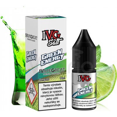 IVG Salt Green Energy 10 ml 20 mg – Sleviste.cz