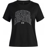 Under Armour Tech Varsity Graphic SS Černá – Zboží Dáma