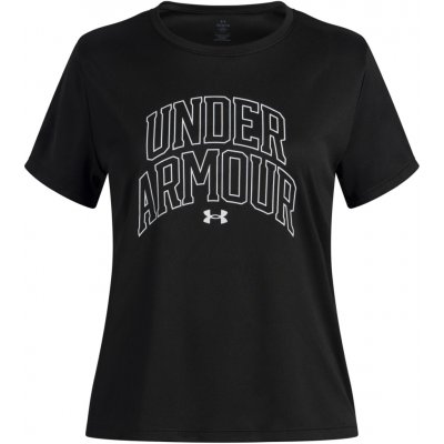 Under Armour Tech Varsity Graphic SS Černá – Zboží Dáma