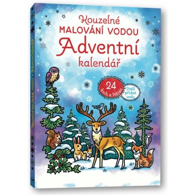 Svojtka Kouzelné malování vodou Adventní kalendář Abigail Wheatley, ilustrace Nilesh Mistry – Zboží Dáma