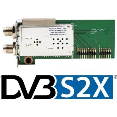 Octagon tuner Twin Duál DVB-S2X – Zboží Živě