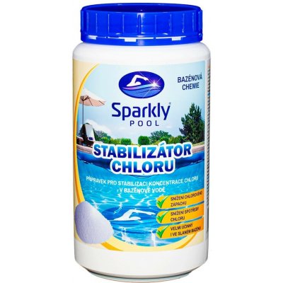 Sparkly POOL Stabilizátor chloru chlor stabil 1 kg – Hledejceny.cz