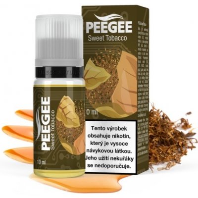 PEEGEE Sladký tabák 10 ml 6 mg – Sleviste.cz