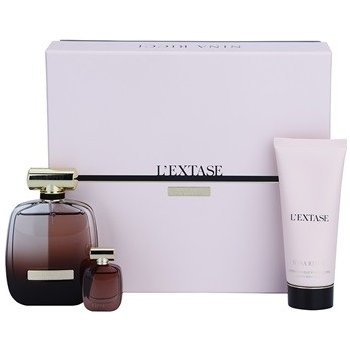 Nina Ricci L’Extase EDP 80 ml + EDP 5 ml + tělové mléko 100 ml dárková sada