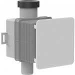 HL podomítková zápachová uzávěrka ke klimatizačním jednotkám DN32 - 100x100 mm, kryt bílý 110x110 mm HL138N – Zboží Dáma