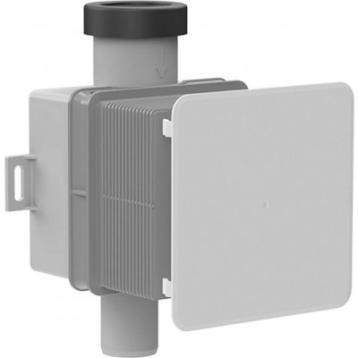 HL podomítková zápachová uzávěrka ke klimatizačním jednotkám DN32 - 100x100 mm, kryt bílý 110x110 mm HL138N – Zboží Dáma