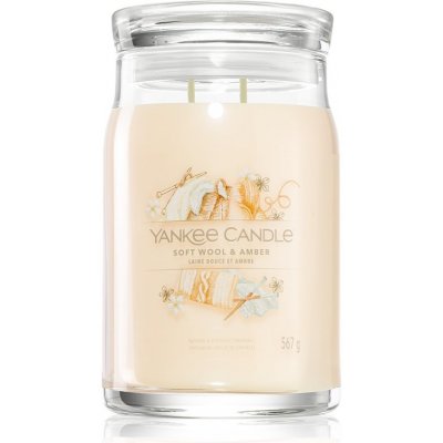 Yankee Candle Signature Soft Wool & Amber 567g