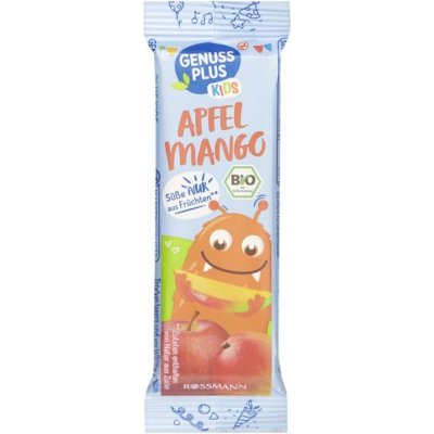 GENUSS PLUS BIO ovocná tyčinka mix ovoce 25 g – Zboží Dáma