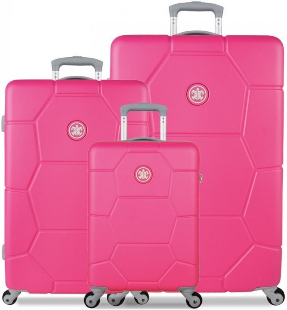 SUITSUIT Caretta Shocking Pink sada kufrů 75/65/55 cm růžová |  Srovnanicen.cz