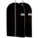 Černý obal na oblečení, 2 kusy, 150x60 cm Emako