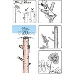 Extol Premium zahradnické velké 225mm celokovové 8872135 – HobbyKompas.cz