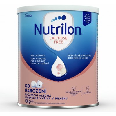 Nutrilon 1 Low Lactose 400 g – Sleviste.cz
