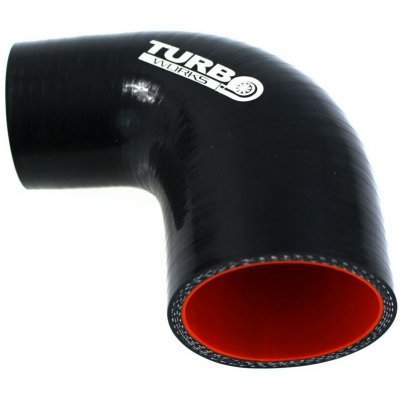 Silikonová hadice - 90° redukce Pro černá 76-89 mm – Hledejceny.cz