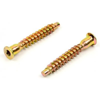 Konfirmát 3,0 mm, 7x50 mm, hrubý závit, zinek žlutý – Hledejceny.cz