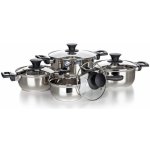 GOOD AND COOK Sada nerezového nádobí SUPER VALUE 8 ks – Zboží Dáma GOOD AND COOK Sada nerezového nádobí SUPER VALUE 8 ks – Zboží Dáma