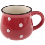 Casa de Engel keramický hrníček červený 75 ml – Sleviste.cz