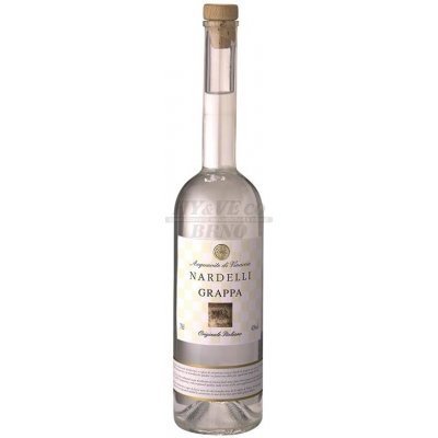 Grappa Nardelli 40% 0,7 l (holá láhev)